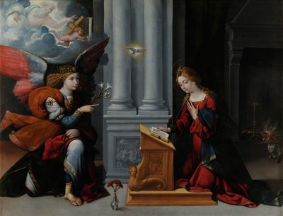 The Annunciation by Benvenuto Tisi da Garofalo